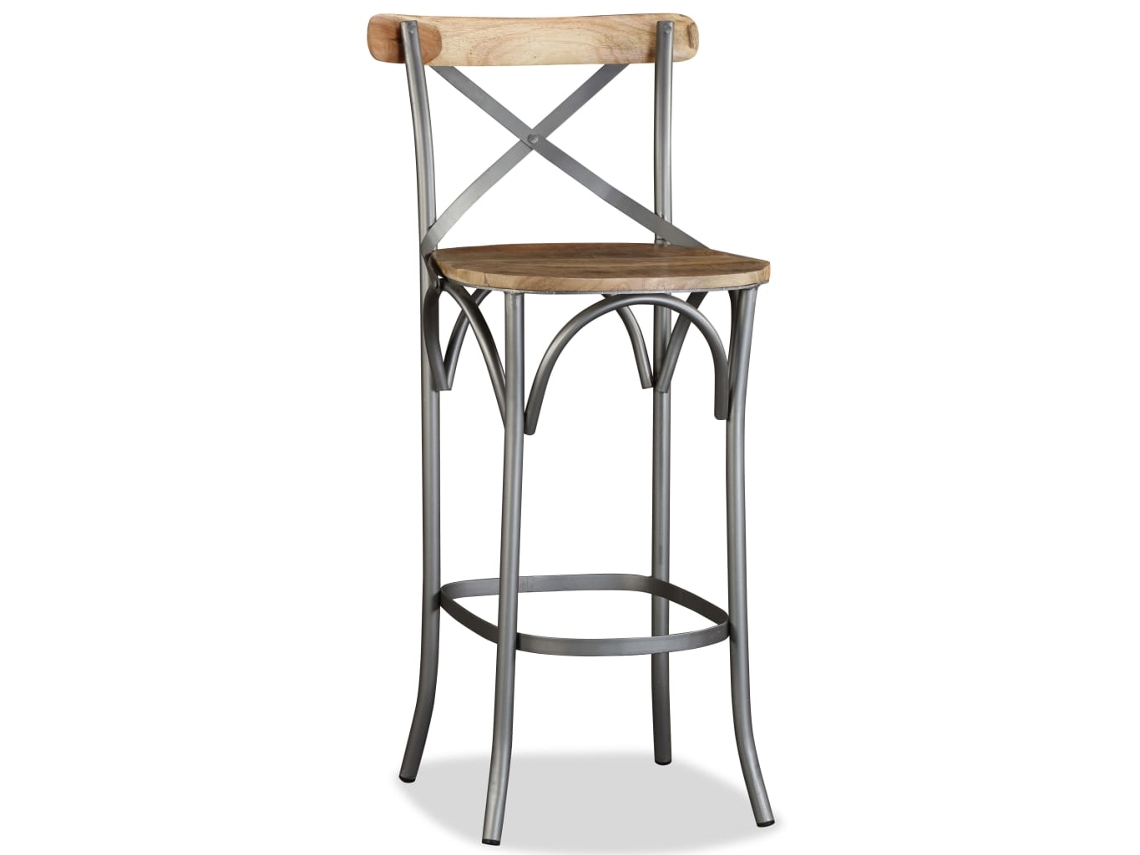 Bar Stool, Bar Stools Vidaxl Marrom Madeira (n/a)