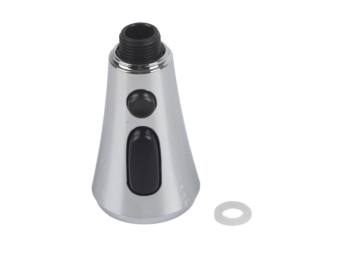 Cabeça De Torneira Universal Anti Spray Multifuncional Prata