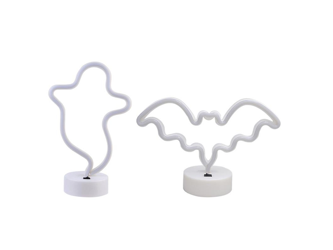 2pcs Lâmpada De Néon Luminosa