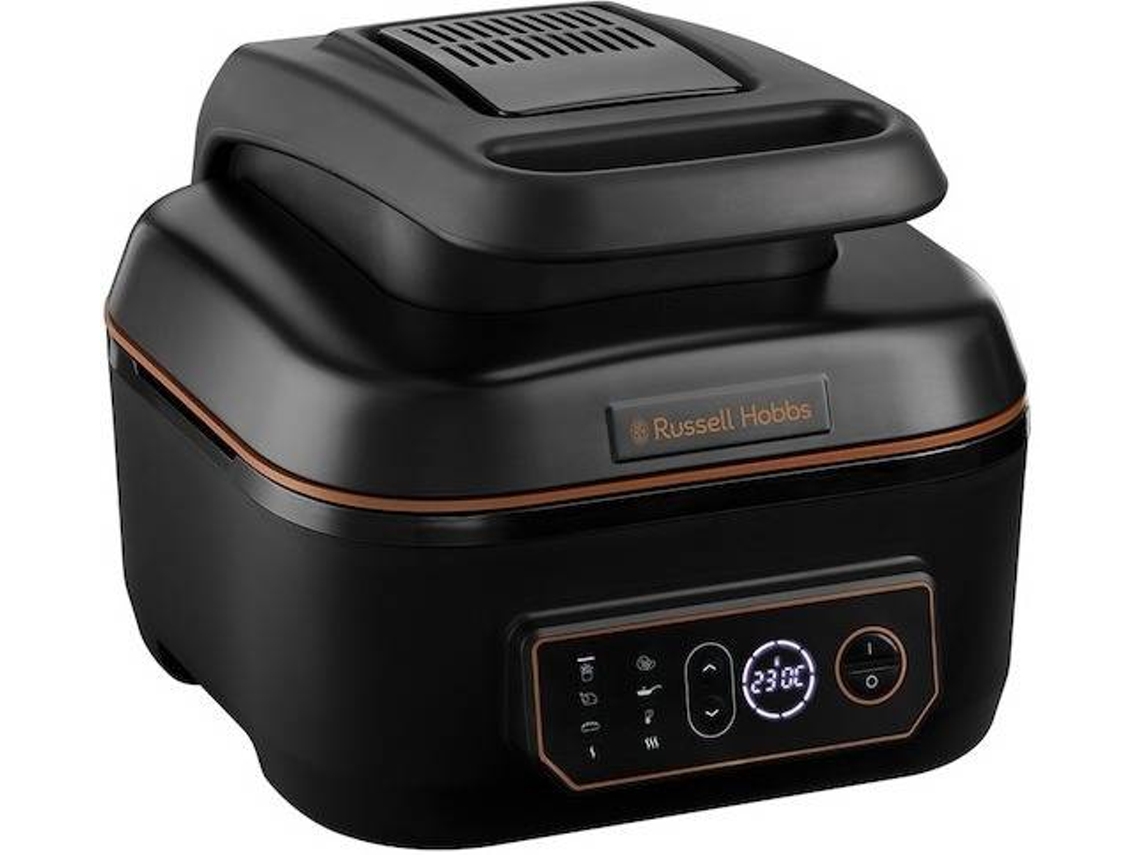 Fritadeira sem Óleo RUSSELL HOBBS Satisfry Air & Grill (5.5 L - Preto)