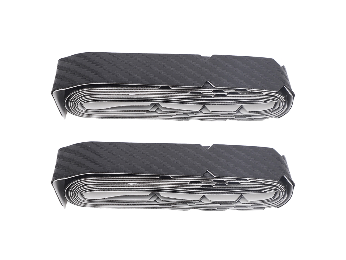 Fita De Proteção Para Borda De Raquete Anti-risco Pu Com Borda Denteada Para Paddle Esportivo 2pcs