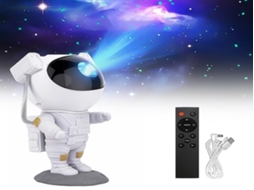 Lurelia Astronaut Star Projetor, Controle Remoto, USB, Rotação 360°, Led, Dimerizável Roxo Versão 5