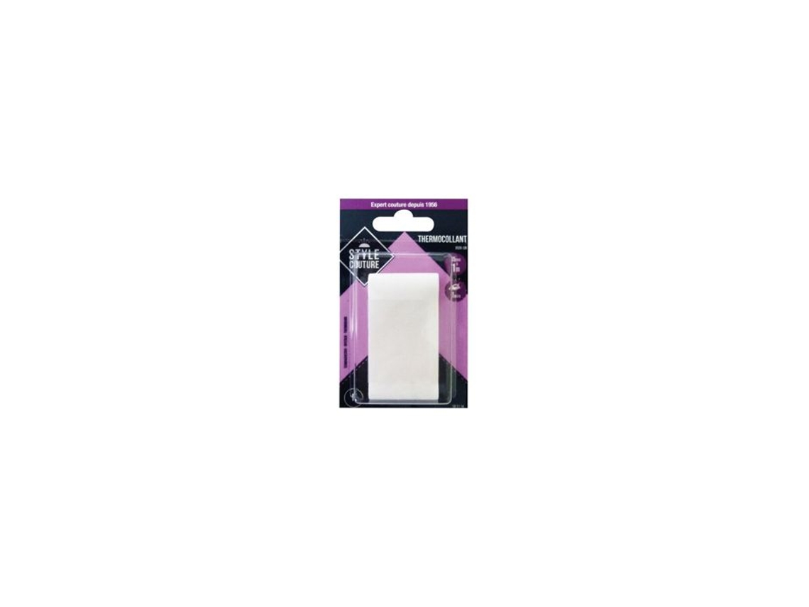 Termocolante Branco 100x35cm - Estilo Couture
