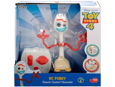 Figura  Toy Story 4 Forky Controle de Rádio por Infravermelhos
