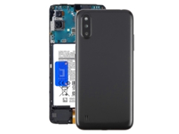 Tampa Traseira Com Proteção Para Lente Da Câmera Para Samsung Galaxy A01 Sm-a015f