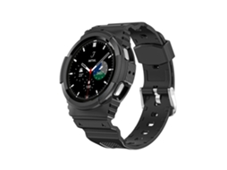 Capa com Bracelete Endurance All-In-One para Samsung Galaxy Watch 4 40Mm Preto