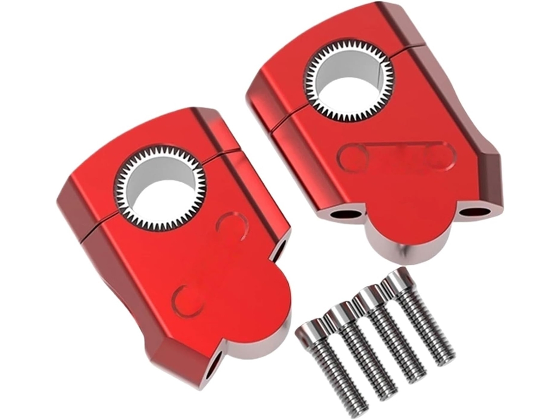 Adaptador de Elevação Guidão para Motocicleta Abraçadeira Universal 28 Mm Suporte Montagem Manoplas 28mm 22mm