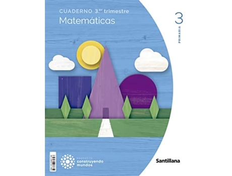 Livro 3-3pri Cuad Matem Cm Cast Ed22 Da Editorial Santillana De Aavv (espanhol)