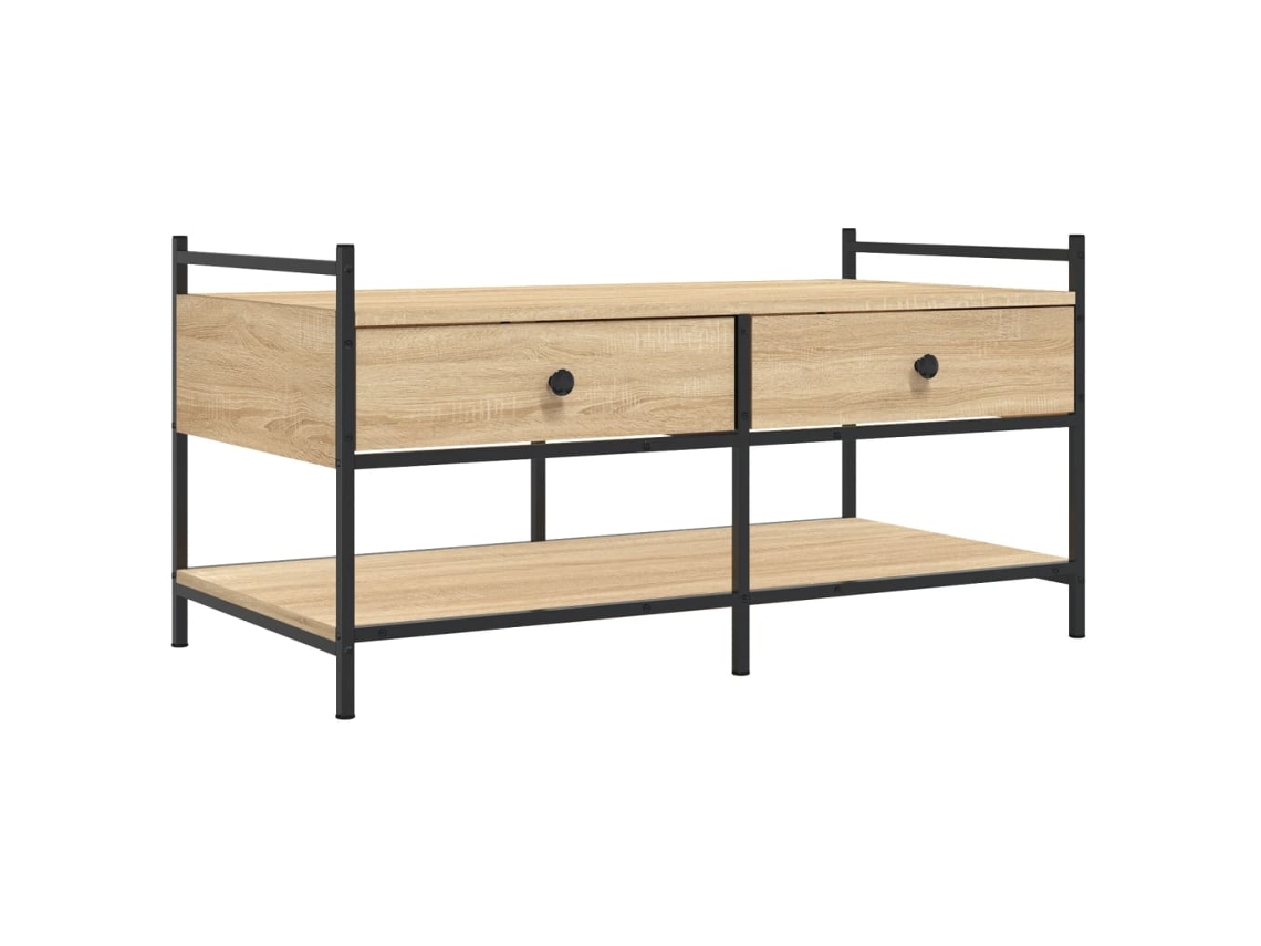 Coffee Table, Coffee Tables Vidaxl Marrom Madeira Processada (n/a)