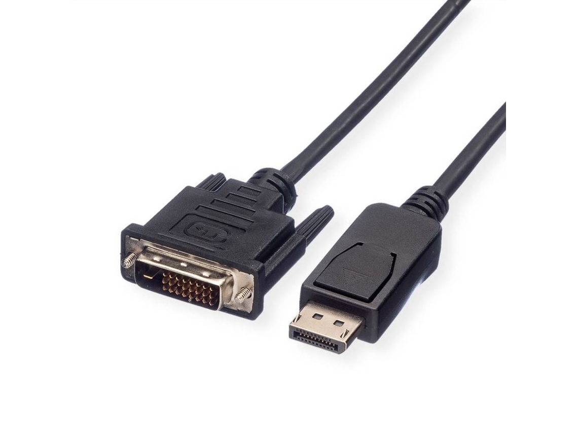 Cabo VALUE (DisplayPort, DVI e LSOH - 1m - Preto)