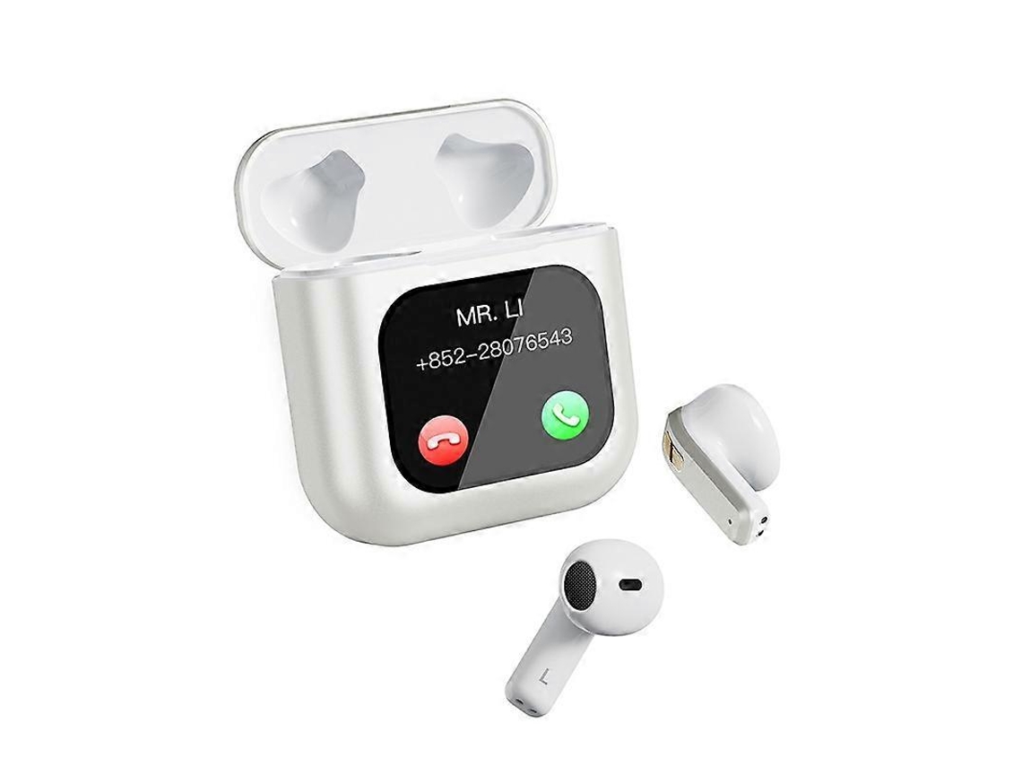 Fones De Ouvido Inteligentes Sem Fio Tws Com Tela Sensível Ao Toque Digital E Bluetooth 5.3 Com Função Mp3 Ly Ebike