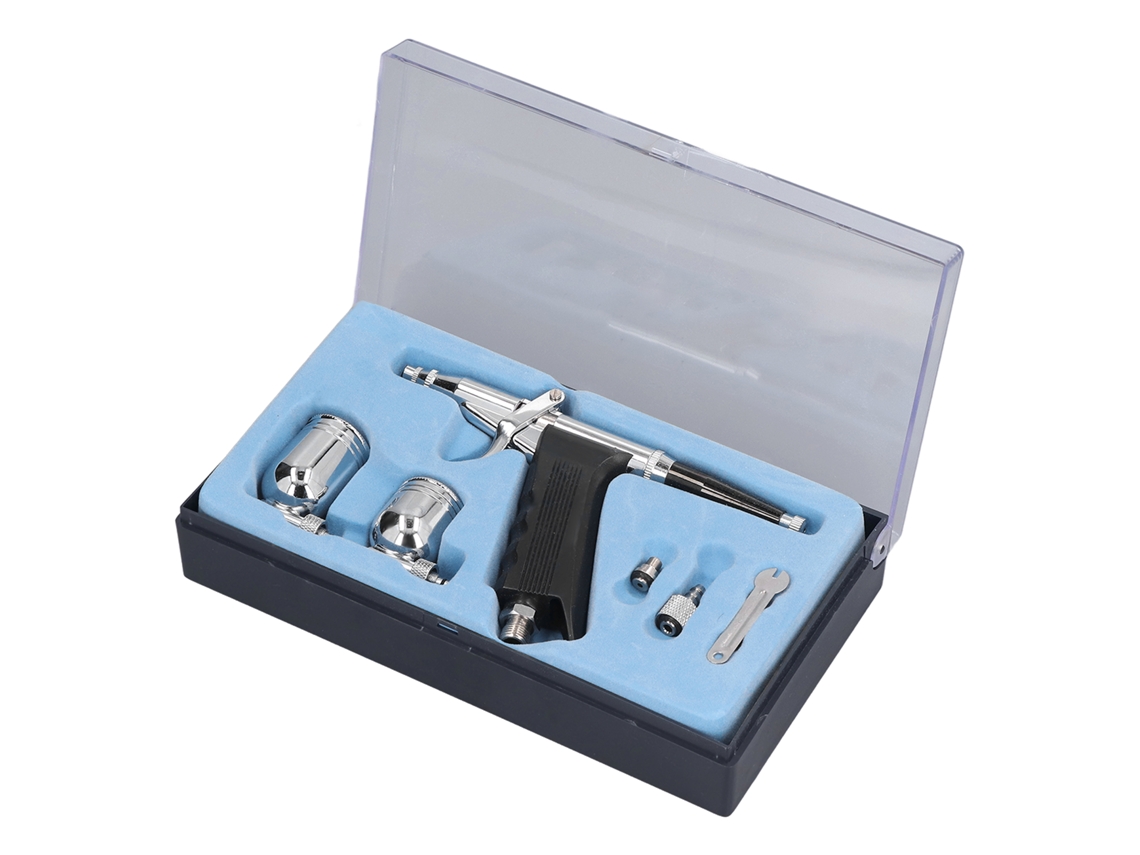 Laxiscreed Pistola De Aerógrafo De Ação Dupla Para Pintura E Decoração Diy