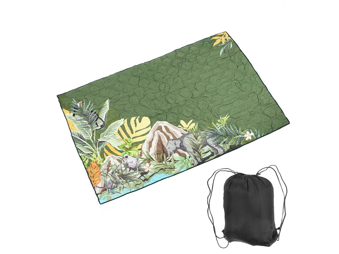 Lurelia Manta De Piquenique 193,5x156,5cm Algodão Impermeável Dobrável Lavável Durável Para Campismo Caminhadas