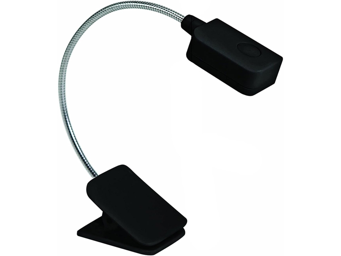 Luz De Leitura Led Ajustável E Flexível Com Clipe Para Pescoço, Compatível Com Leitores Digitais Amazon Kindle E Kobo