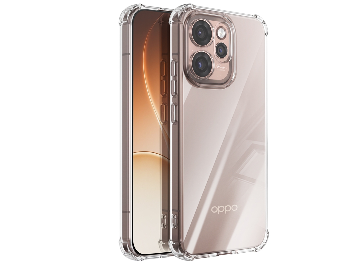 Capa Para Oppo Reno 15 Pro Em Silicone Com Cantos Reforçados