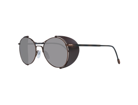 Óculos de Sol ZEGNA COUTURE STF ZC0022 52 37J Titanium Metal Homem (Castanho)