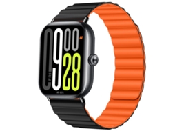 Bracelete para Xiaomi Band 9 Pro / 8 Pro Nylon Trançado Fecho Magnético Arco íris XIAOMOYU
