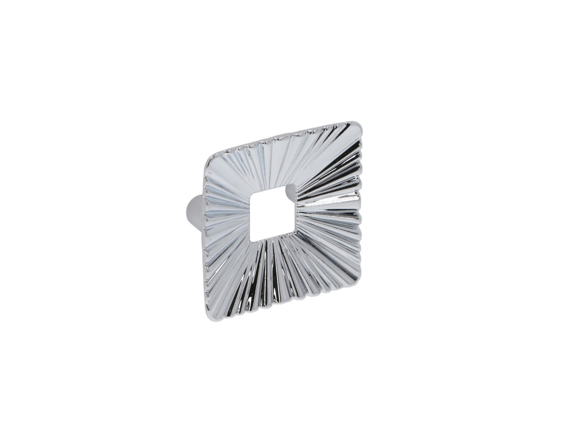 Puxador para Mobiliário Zamac Distância Central 32mm Cromado Polido Conjunto de 25 HARDWAREXCHANGE