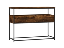 Console Table, Console Tables Vidaxl Marrom Madeira Processada (n/a)