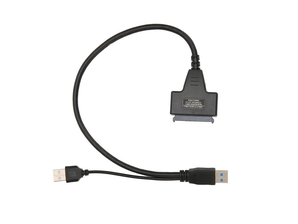 Cabo Adaptador Usb 3.0 Para Sata Com Indicador Led Conector De Disco Rígido Ssd 5gbps