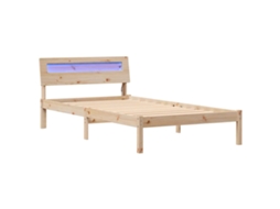Estrutura da Cama com Cabeceira Castanho 100 X 200 Cm MAISON EXCLUSIVE