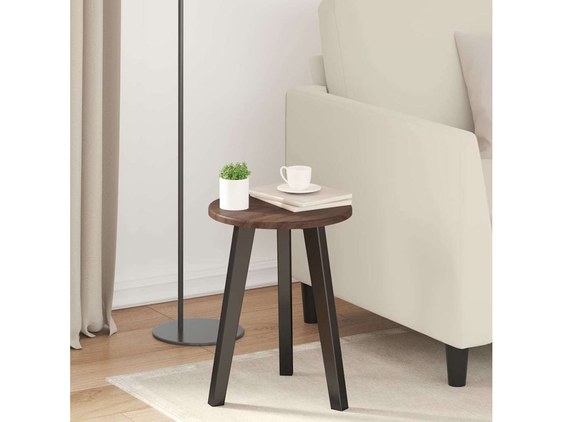 Vidaxl Tampo De Mesa Ø 30 X 1,5 Cm Redondo Derivados De Madeira