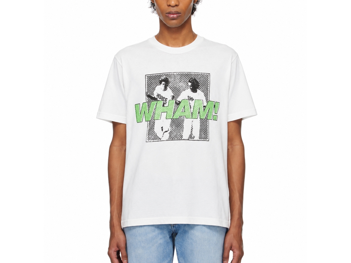 Wham! Checkered T-shirt Unisex Adults Size:xxl