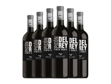 Vinho PICÓN DEL REY Ribera del Duero Carvalho (0.75 L - 6 Unidades)