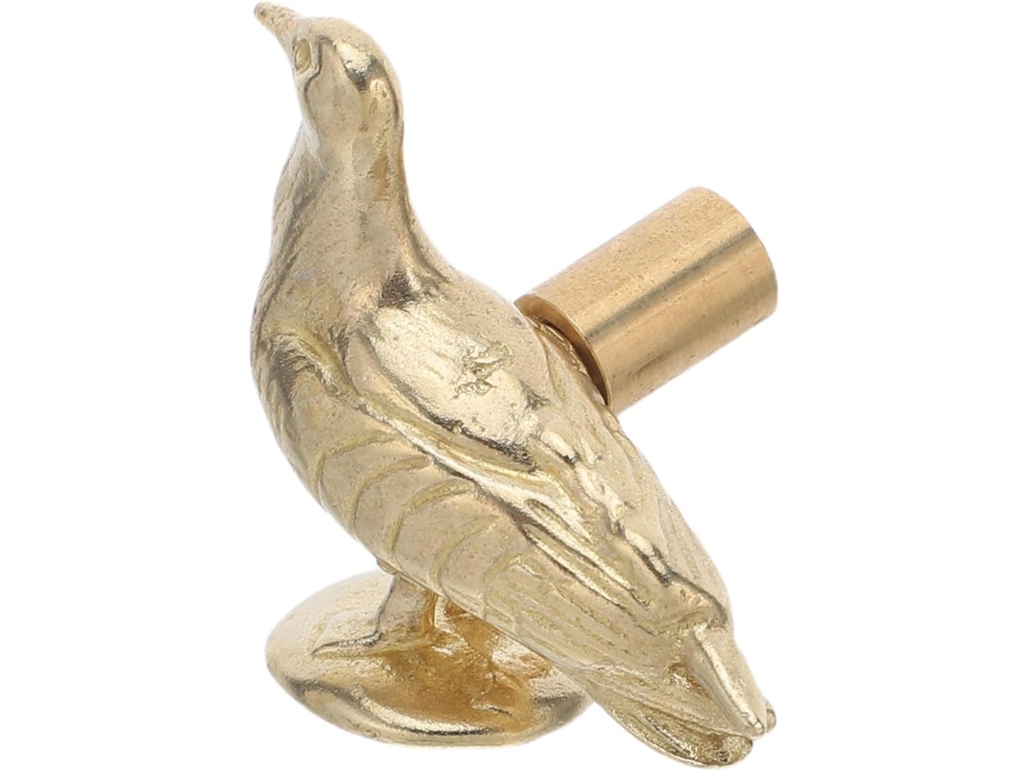 Puxador De Gaveta Em Latão Dourado Tehaux Formato Pássaro Para Armários E Guarda Roupas, Resistente Ao Desgaste E De