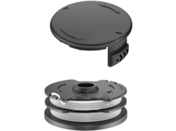 Conjunto de 3 carretéis de linha de reposição para cortador de escova Parkside Prta 20-Li 300 550 50 w1669 S/MARCA