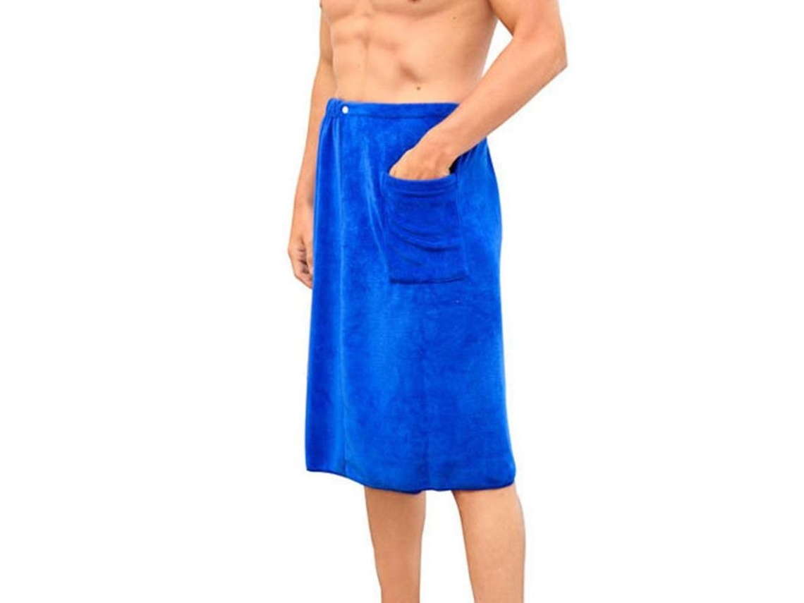 2026 toalla Envolvente para Hombres com Bolso Ultra Absorvente Leve Microfibra Ideal para Ginásio Piscina Spa