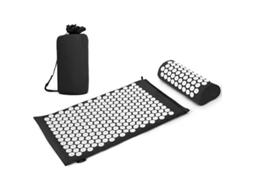 Tapete Para Unhas+ Almofada De Pescoço, Preto