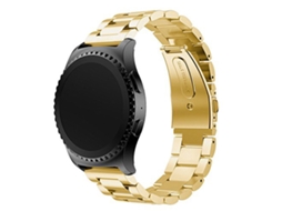 Bracelete de Aço Ferramenta GIFT4ME Compativel com Oneplus Watch 2 Esim Ouro