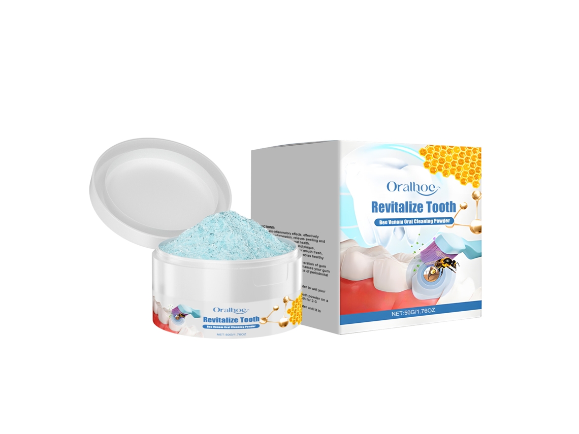 Pó De Creme Dental Oral Com Veneno De Abelha