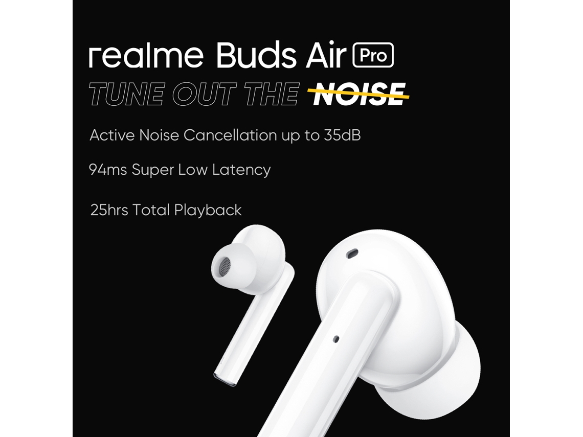 Fones Realme Buds Air Pro Tws Com Anc