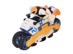 Mali motocicleta de Estilos Transformável com Luz e Música 360° Rotativa Brinquedo Infantil