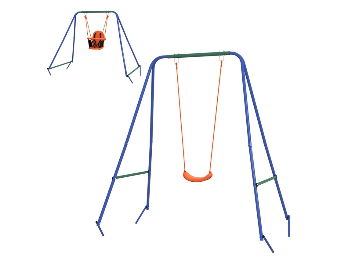Escorregador dobrável infantil para crianças de 3 a 6 anos, uso interno/externo, 120x50x56 cm, HDPE, vermelho ZENCORE SERVICES