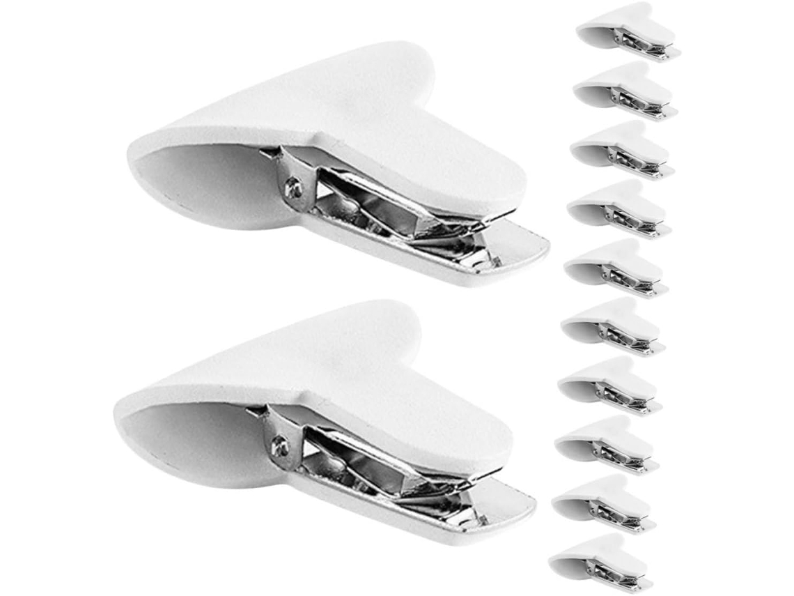 Vicasky Conjunto De 12-prendedores Antideslizantes Para Edredons E Lençóis, Com Revestimento Acolchoado, Duráveis, Não