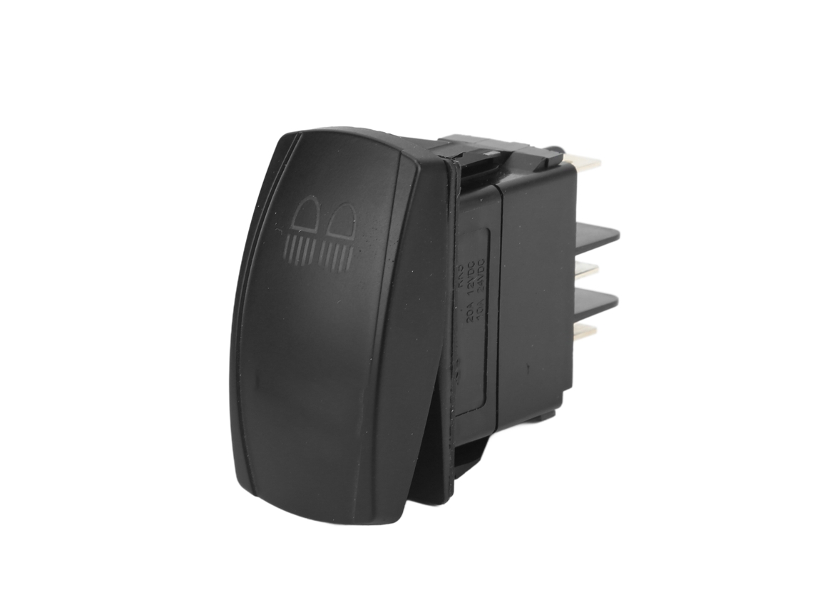 Interruptor Rocker De Barra De Luz Led Ts‑33 De Alta Potência 5pin Para Automóveis Rvs Iates Barcos