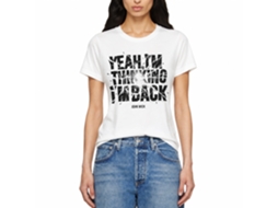 Rockinstone John Wick Explosive Text White Adult T-shirt Size:l