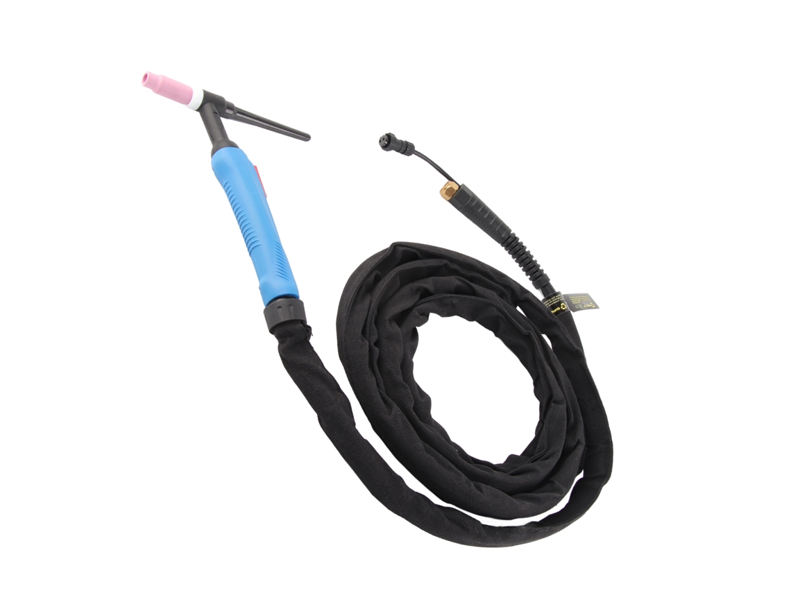 Kit de pistola de torque flexível para soldagem TIG WP-26 com 4 metros de acessórios