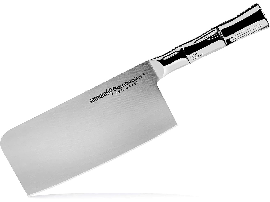 Batedor De Cozinha Samura Bambusbeil Em Bambu De 180 Mm