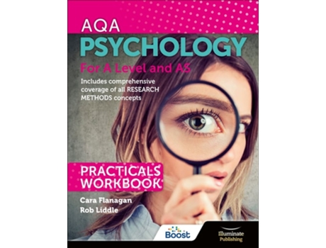 Livro AQA Psychology for A Level and AS - Practicals Workbook de Rob Liddle (Inglês)