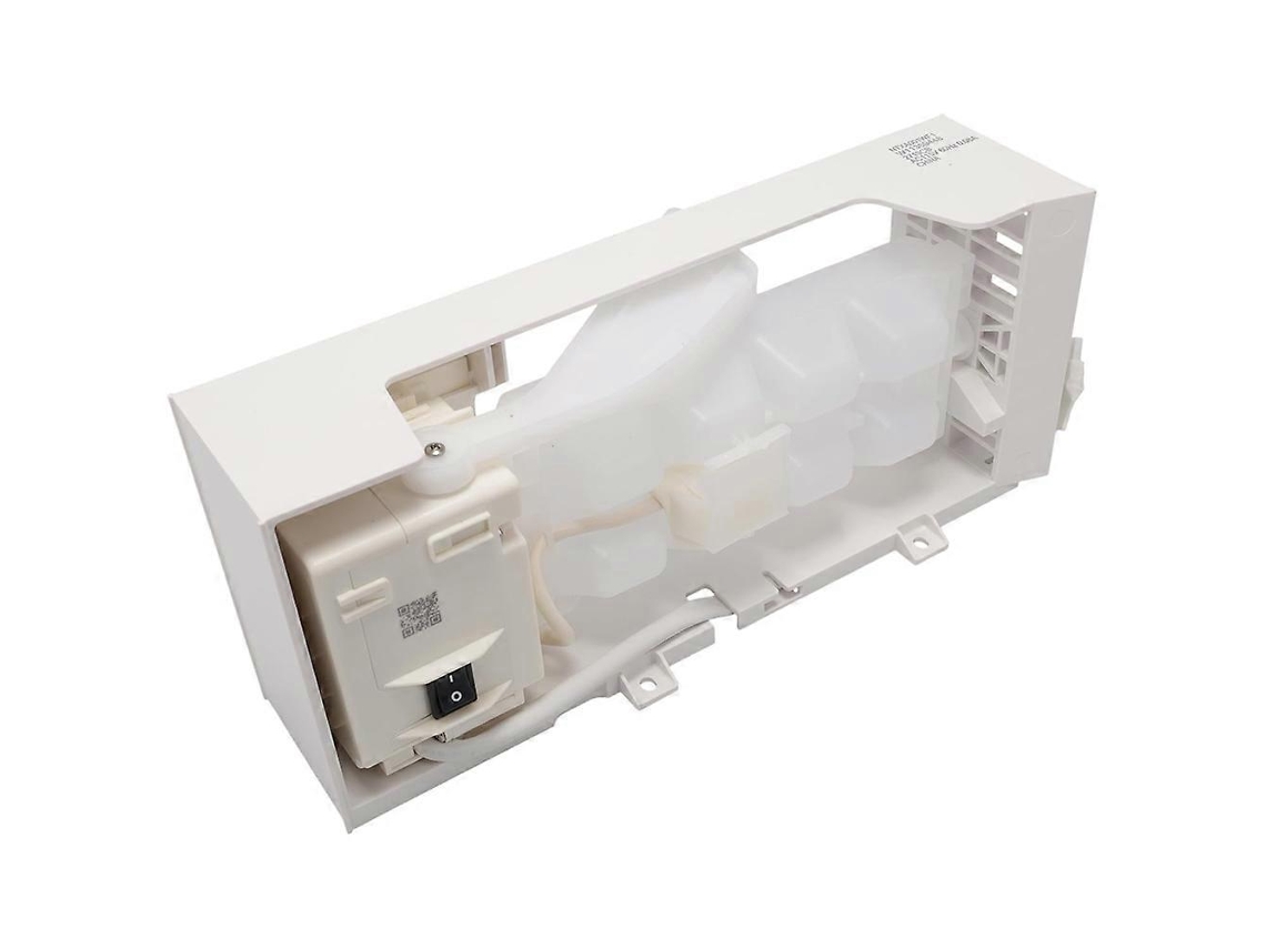 Conjunto De Máquina De Gelo, Plástico Branco, Compatível Com Modelos De Geladeira