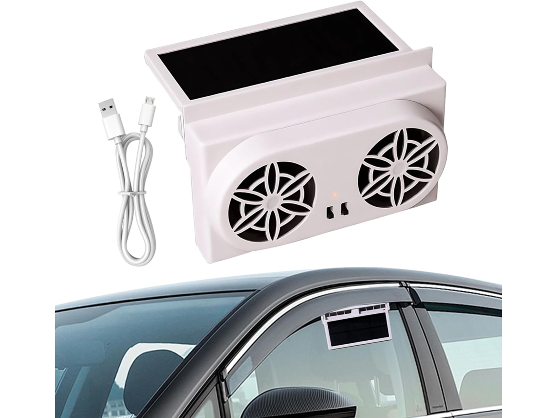 Ventilador De Janela Portátil Elétrico Recarregável