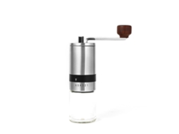 Moedor De Café Manual Sw‑114 Yuysan, Ajuste Externo Com 6 Níveis, Carcaça Em Aço Inoxidável