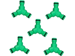 Conjunto De 5 Conectores Rápidos Para Mangueira Água, Divisores E