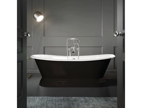 Banheira de Ferro Southport Preta 180 Cm ROGIER & MOTHES