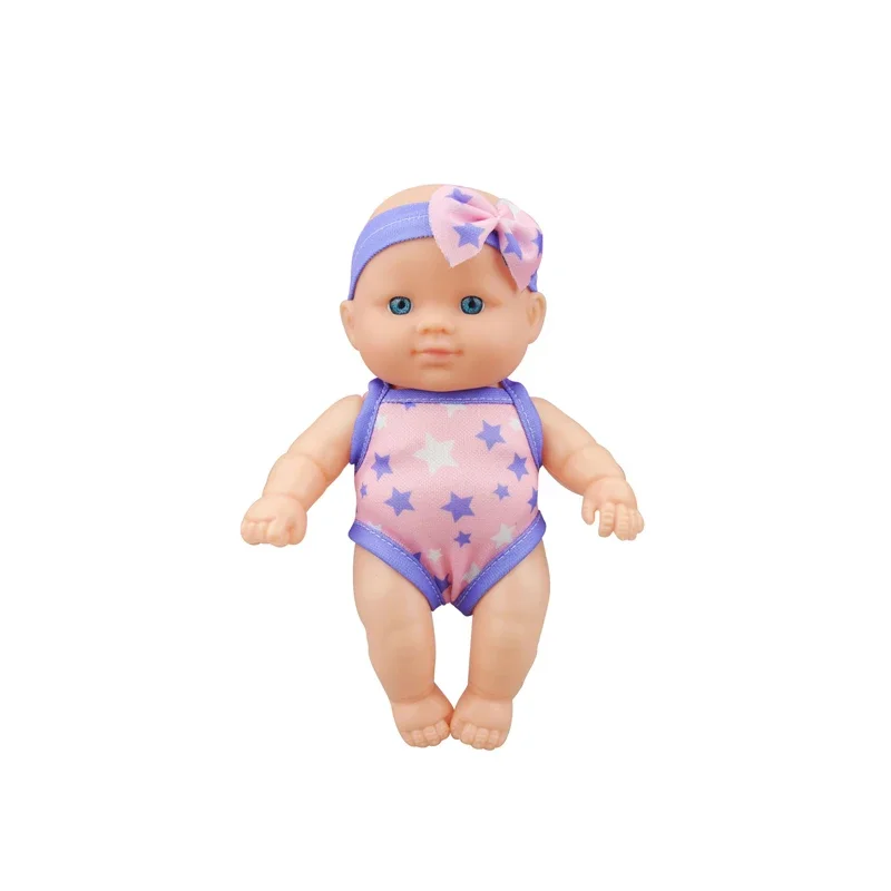 Boneca Recém nascida Sorridente e Realista, Boneca de Borracha Macia para Vestir, com Aparência de Bebê de Verdade. MDUG