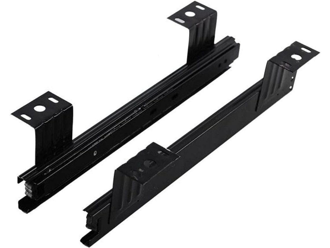 2 X 10-12 X 25 Cm/30 Polegadas, Gaveta Deslizante Para Teclado De Gabinete Com Três Seções